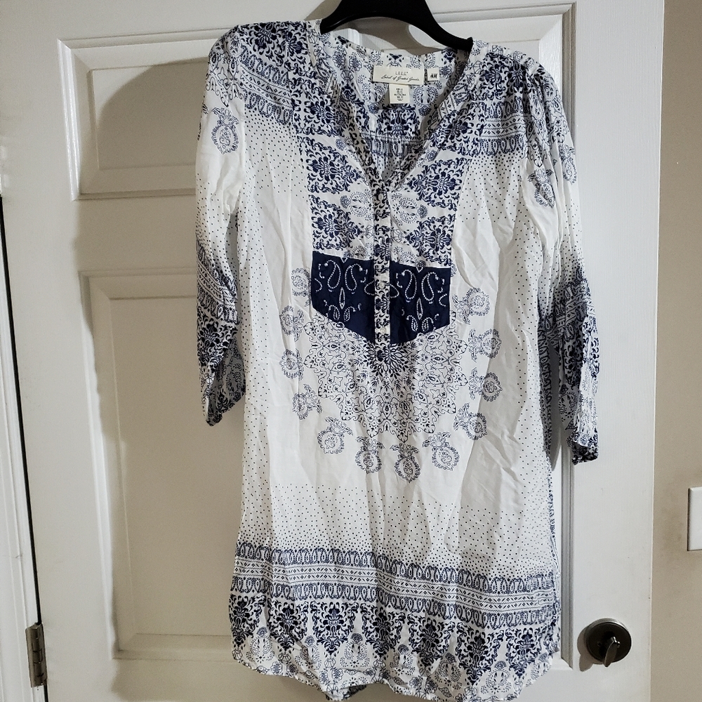 H&M l.o.g.g. tunic shirt